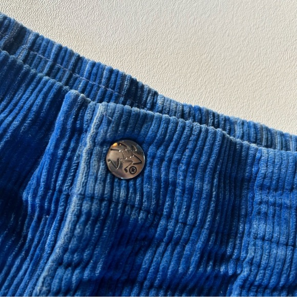 Vintage OP Ocean Pacific blue corduroy shorts 33 - Picture 9 of 15